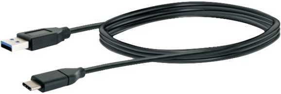 Schwaiger CK 3141, 1 m, USB A, USB C, 3.2 Gen 1 (3.1 Gen 1), 5000 Mbit/s, Rūšiuoti