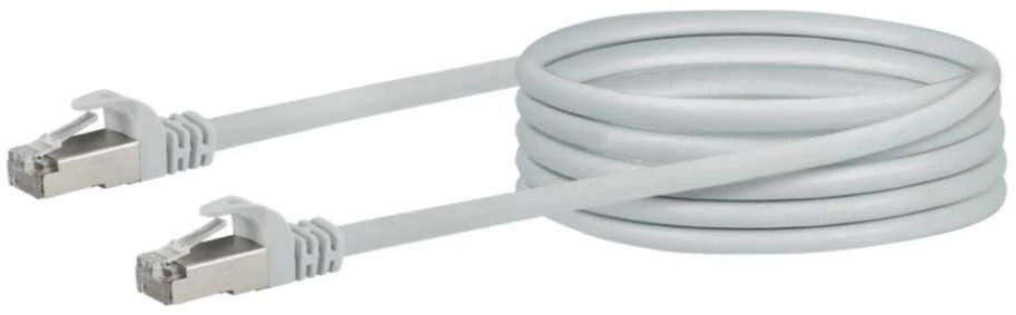 Schwaiger Schwaiger CAT6 Netzwerkkabel , S/FTP, 2,5m, baltas