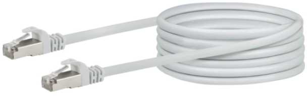 Schwaiger Schwaiger CAT6 Netzwerkkabel, S / FTP, 20m, baltas