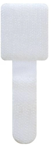 Schwaiger Schwaiger Klett-Wandclip 90x12x2mm baltas 10Stück