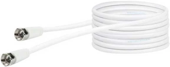 Schwaiger Sat Empfängerkabel 75 dB 10m Weiß