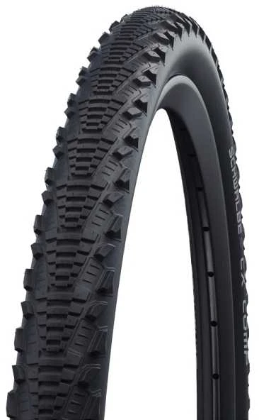 Dviratis 26" Schwalbe CX Comp HS 369 Active Wired 50-559 / 26x2.00 Juodas-Reflex