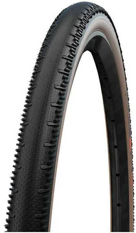 Schwalbe G-One RS PRO 40-622 AddixRace TLR V-Guard skaidrus, šoninis sulankstomas dviratis