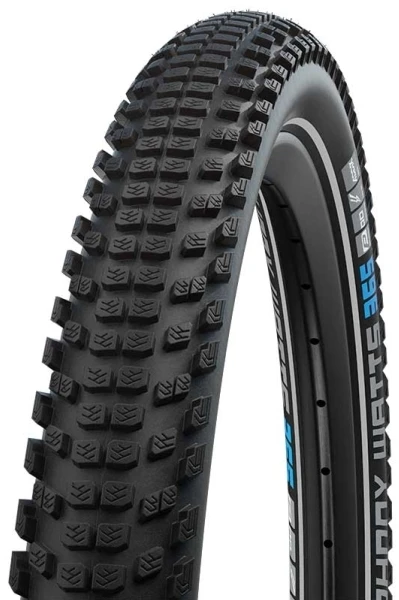 Schwalbe padanga JOHNNY WATTS 365 29x2.60 Addix 4season DoubleDefense juoda+atšvaitinė juostelė