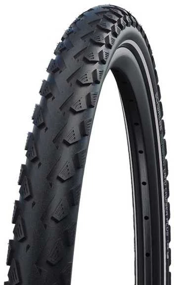 Schwalbe LAND CRUISER Plus 24x2.0 Žalias PunctureGuard juodas+reflective stripe