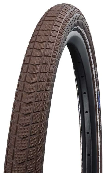 Dviratis 28" Schwalbe Little Big Ben HS 439 Active Wired 40-622 / 28x1.50 Brown-Reflex