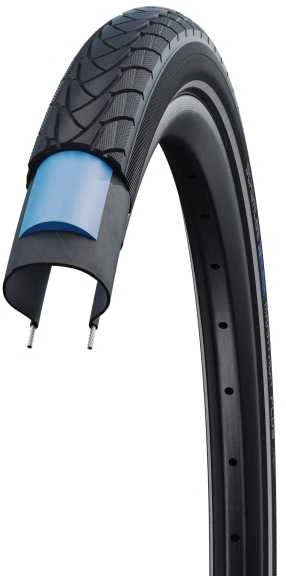 Padanga 28" Schwalbe Marathon Plus HS 348 Perf Wired 32-622 Juodas-Reflex