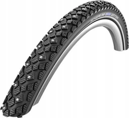 Dviratis 26" Schwalbe Winter HS 396 Active Wired 47-559 / 26x1.75 Juodas-Reflex