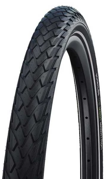 Schwalbe Marathon Žalias 28-622 Addix Eco GreenGuard šviesą atspindinti juostelė