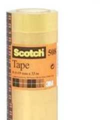 Staples Kabės Scotch tape skaidri 508 15mmx33m 10/p