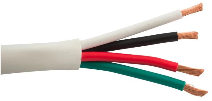 SCP 4 ledad 12/4 kabelis, H D Premium baltas 500 ft /
