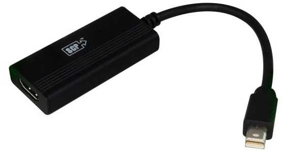 SCP 9AD-MDP1.4, 0,15 m, HDMI A tipo (standartinis), „Mini DisplayPort“, lizdas, kištukas, tiesus