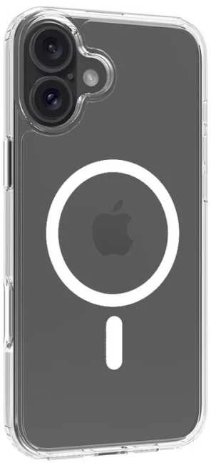 Dėklas Screenor iPhone 16 Plus apsauginis stikliukas „MagSafe“ skaidrus