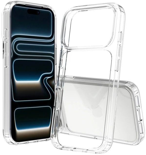 Dėklas SCREENOR BUMPER IPHONE 18 PRO / 17 PRO CLEAR