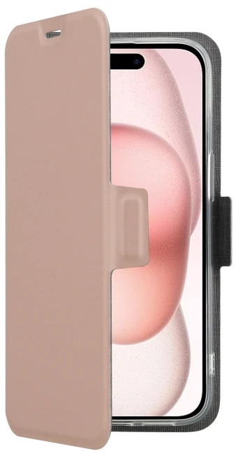 Dėklas „SCREENOR CLEVER IPHONE 17 AIR“ MAGSAFE ROŽINIS