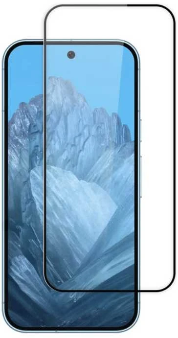 Screenor Grūdintas ekranas „Google Pixel 9“ / „9 Pro“ su pilnu dangteliu