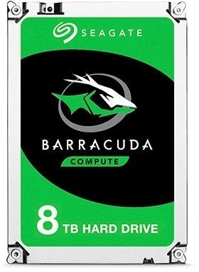 Vidinis kietasis diskas „Seagate BarraCuda“ 3,5 colio 8 TB SATA3 5400 RPM 256 MB