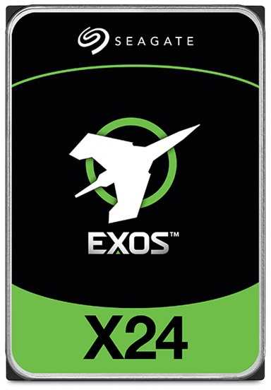 Dysk Seagate Exos X24 ST24000NM007H - HDD - Enterprise - 24 TB - intern - 3.5'' - SAS 12Gb/s - 7200 rpm - Puffer: 512 MB