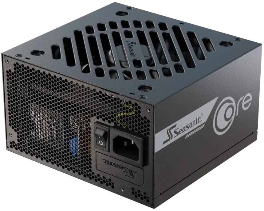 650W „Seasonic Core GX-650-V2-Baltas“ kabelių valdymas