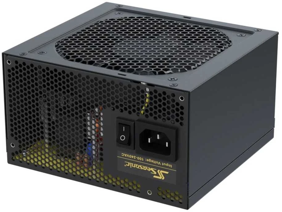 Seasonic Core GX 80 PLUS Gold PSU, modular, ATX 3.1, PCIe 5.1 – 650 Watt, juodos spalvos