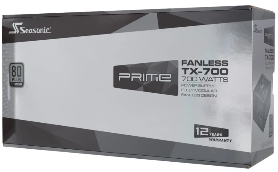 Seasonic Prime Fanless TX maitinimo blokas 80 PLUS Titanium