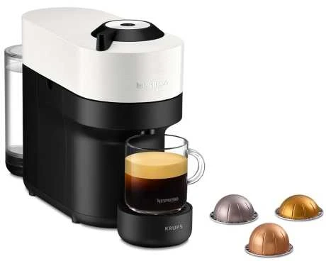 Kavos aparatas Krups Nespresso XN920110 Vertuo Pop kokoso baltas