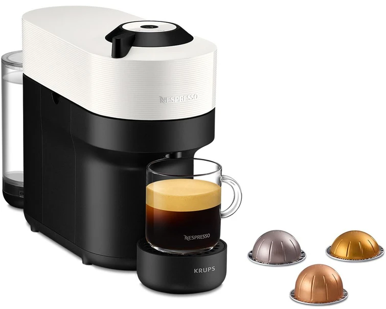 SEB Krups Nespresso Vertuo Pop XN9201 kapsulinis Kavos aparatas 1500 W, 0.56 L, Coconut Baltas