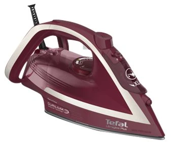 Tefal Ultimate Pure FV6820 Garų lygintuvas 2800 W Raudona, Sidabrinis
