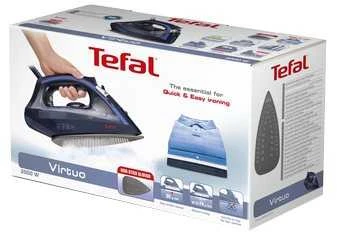Tefal Virtuo FV 1713 lygintuvas Sauso ir garų tipo lygintuvas Mėlyna 2000 W