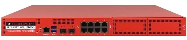 Maršrutizatorius Zapora jungiama į tinklą Securepoint SECUREPOINT FIREWALL RC1000R G5