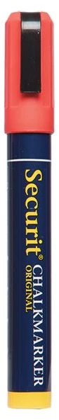 Žymeklis 1 vnt. Securit vidutinis 2-6 mm raudonas
