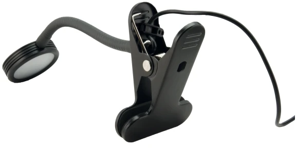 Securit® vejrbestandig LED-lampe i sort