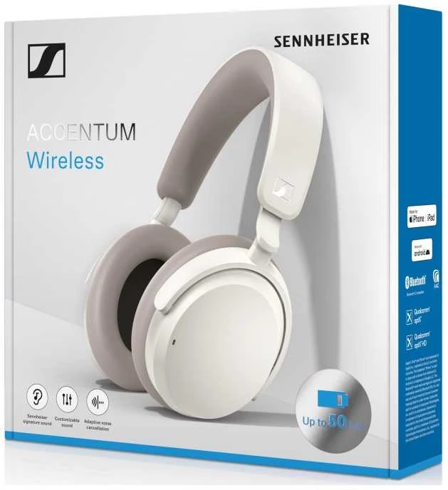 Sennheiser Accentum ausinės, Baltos