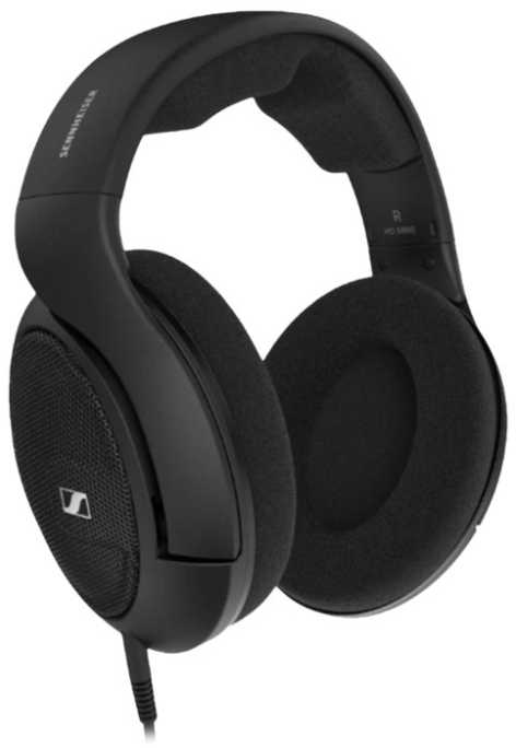 Sennheiser HD 560S atviro tipo referencinės ausinės su laidu, Juodos