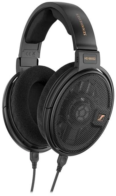 Ausinės Sennheiser HD 660S2 - juodos spalvos