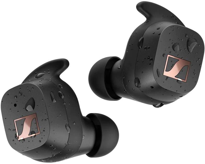 Belaidės ausinės Sennheiser CX200 Sport, True Juodos