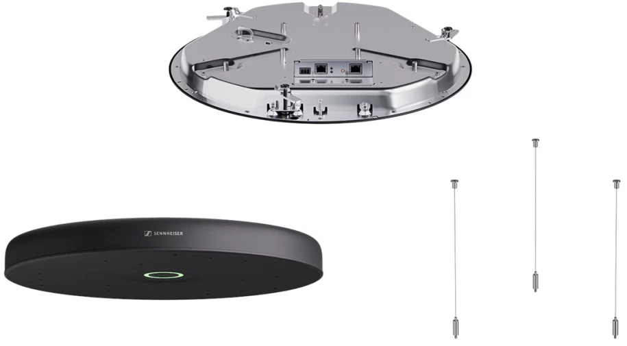 Sennheiser lubinis mikrofonas su montavimo priedais