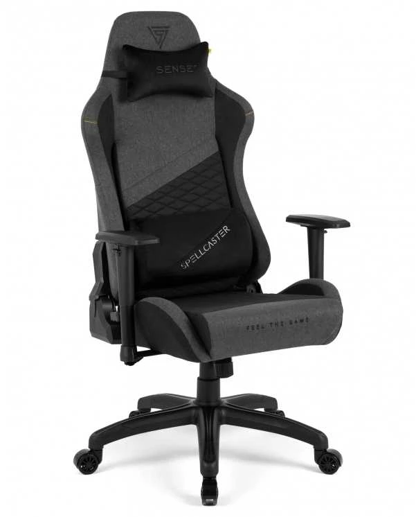 Žaidimų kėdė SENSE7 Spellcaster Senshi XL, Pilka (medžiaginė)