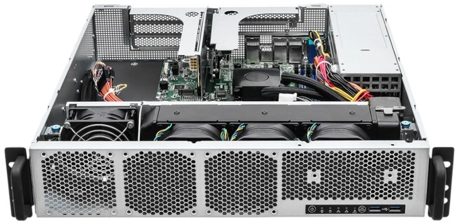 ASRock Barebone serveris 2U vieno lizdo AM5 2U1G-B650/AQUA