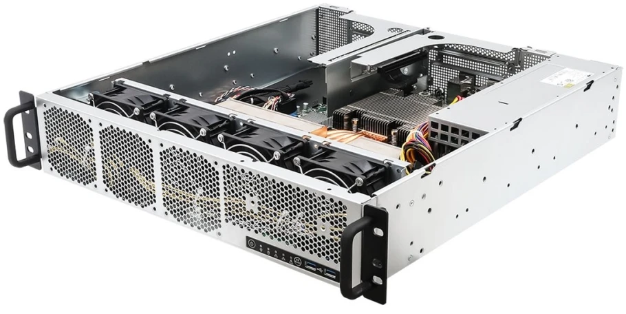 ASRock Barebone serveris su vienu lizdu AM5 2U1G-B650/EVAC