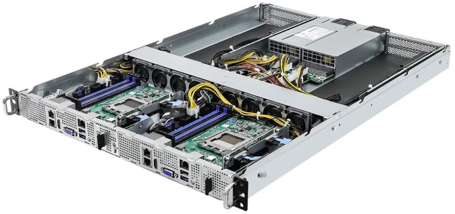 ASRock Barebone serveris 1U vieno lizdo AM5 1U2N2G-AM5/2T