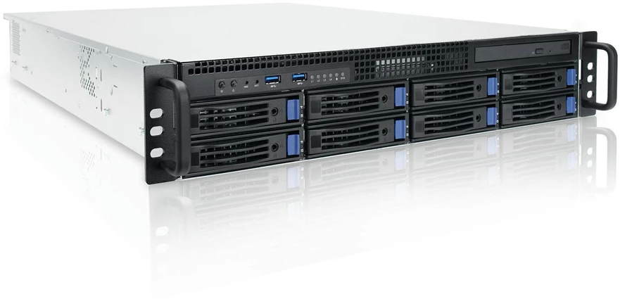Serveris Ernitec SR-2U78R-HW, 32 GB, DDR5-SDRAM, 1 TB, Windows 11 Pro, stovas