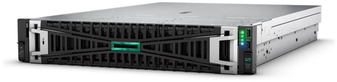 Hewlett Packard (HP) HPE ProLiant DL345 Gen11 9115 3.2GHz 16c 1P 2x32GB-R 8SFF MR416i-p 2x480GB SSD 2x1000W PS ES serveris
