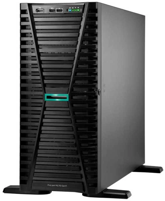 Serveris HP HPE PL ML110g11 3408U (1.8G/8C) 1x16G VROC 4LFF 500W1/2 NBD333
