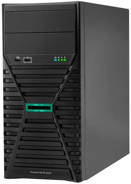 Serveris HP HPE PL ML30g11 E-2436 (2.9G/6C12T) 1x32G 2x480G 2x800W MR216i-p (hwraid) 8SFF 4x1G NBD311 Išmanus pasirinkimas