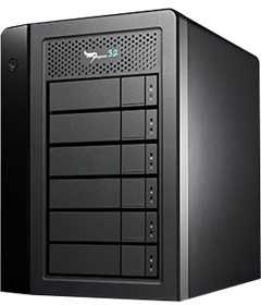 Serveris Promise Technology Vokietija „Promise Pegasus32 R6 RAID“ sistema 48 TB (6 x 8 TB SATA)