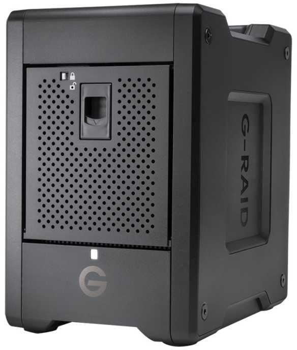 Serveris „SanDisk Professional G-RAID SHUTTLE 4“ 48 TB diskas