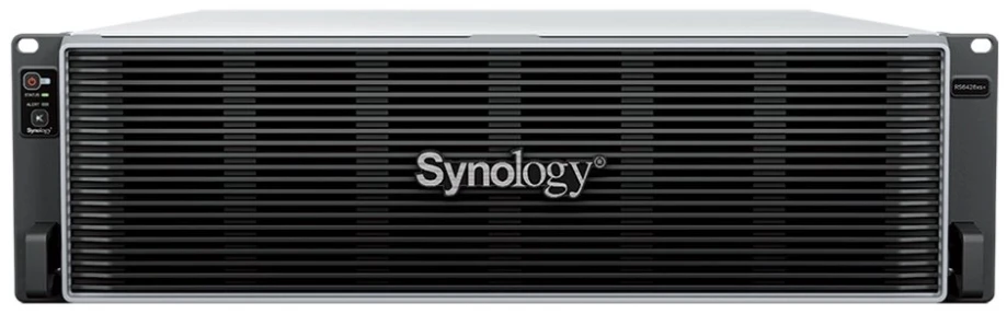 Synology RS6426XS+ duomenų SAN Rack serveris (3U) Intel® Xeon® D-1739 16 GB DDR4 Juodas