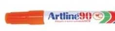 Shachihata Permanentinis žymeklis Artline 90, 2,5 mm, oranžinis