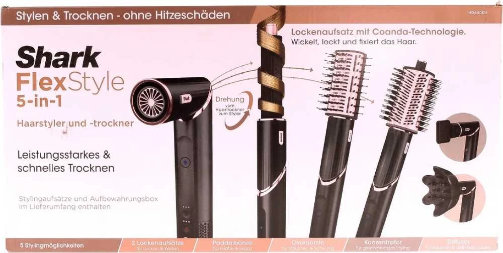Shark FlexStyle 5-in-1 plaukų formavimo šukos ir džiovintuvas HD440EU